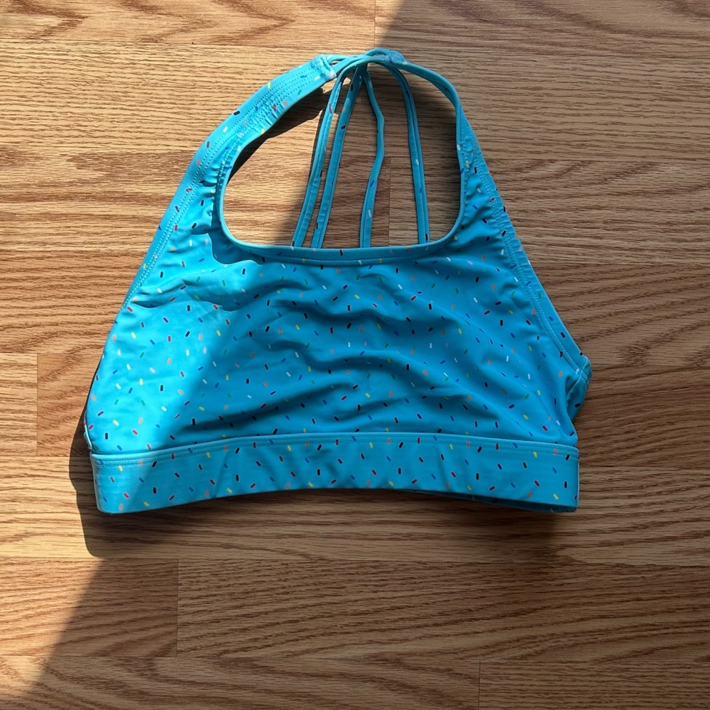 HUMANKIND x Target Size S Gender Inclusive Pride Sprinkles Bikini Swim Top